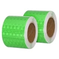 thumbnail image 1 of Uxcell 2Pcs Reflective Tape 2"x16 Ft Waterproof Reflective Tape Grass Green, 1 of 7