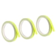thumbnail image 1 of Uxcell Reflective Tape, 3 Roll 26 ft x 0.4-inch Adhesive High Visibility Safety Tape Reflector, Fluorescence Green, 1 of 6