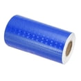thumbnail image 1 of Uxcell Reflective Tape, 6" x 33 FT Waterproof Adhesive High Visibility Tape, Blue, 1 of 6