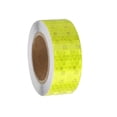 thumbnail image 1 of Uxcell Reflective Tape, Adhesive Trailer Reflector Tape Warning Safety Sticker High Visibility Night Reflector Fluorescent Yellow 1 Inch x 16 Feet, 1 of 6