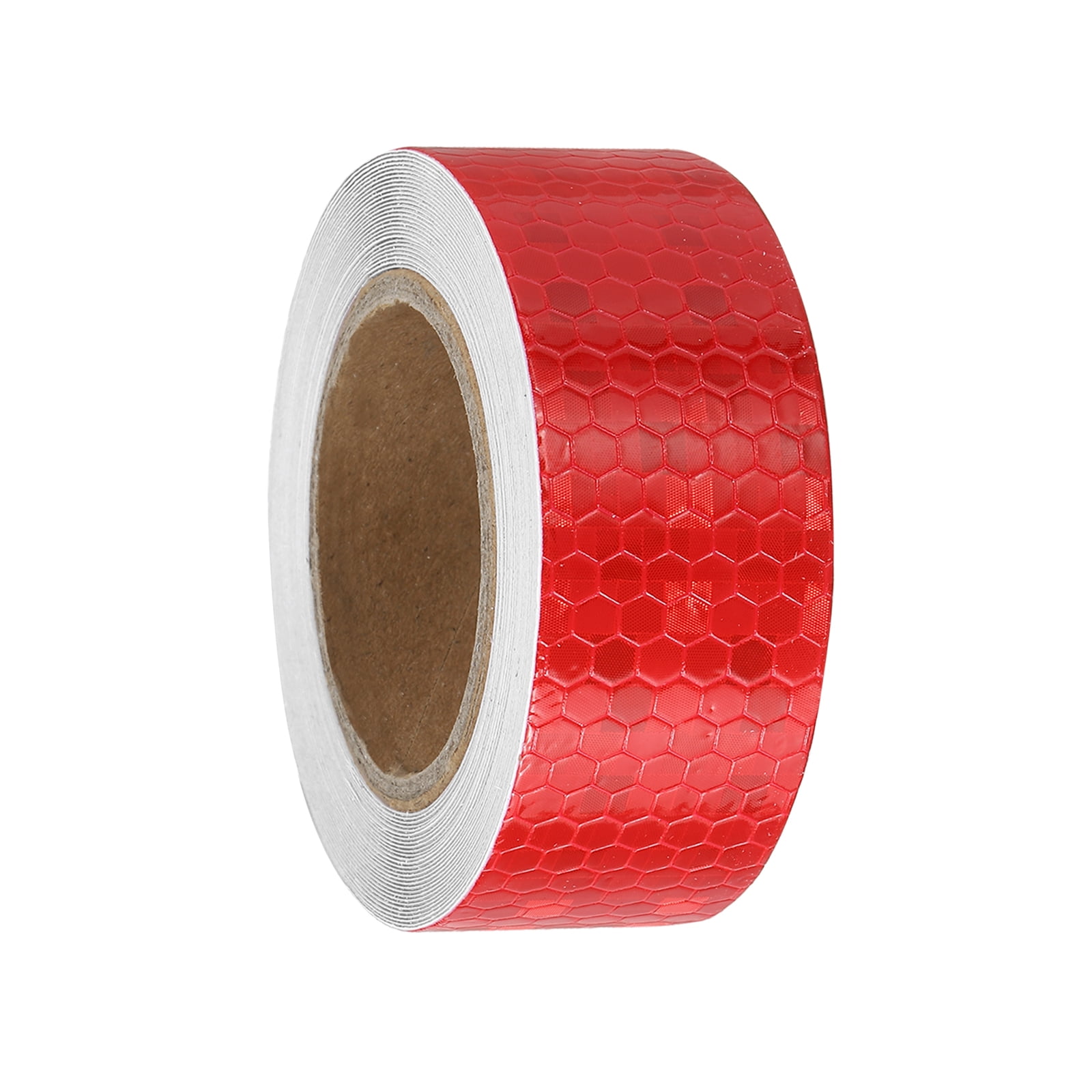 Uxcell Reflective Tape, 2"x82 Ft Waterproof Reflective Tape Warning Safety Tape Reflector For Trucks Grid White Blue - View #13