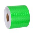 thumbnail image 1 of Uxcell Reflective Tape, Self-Adhesive Trailer Reflector Tape Warning Safety Sticker High Visibility Night Reflector Green 4 Inch x 82 Feet, 1 of 6