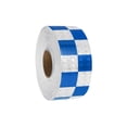 thumbnail image 1 of Uxcell Reflective Tape, Self-Adhesive Trailer Reflector Tape Waterproof Warning Sticker Blue White 2 Inch x 82 Feet, 1 of 6