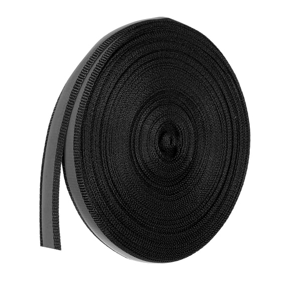 Uxcell Reflective Tape Strip, 10mm x 22Yards Reflective Tape for Clothing Raincoats, Black