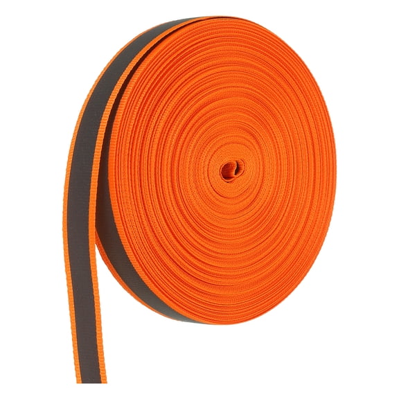 Uxcell Reflective Tape Strip, 15mm x 22yards Reflective Tape, Orange-red