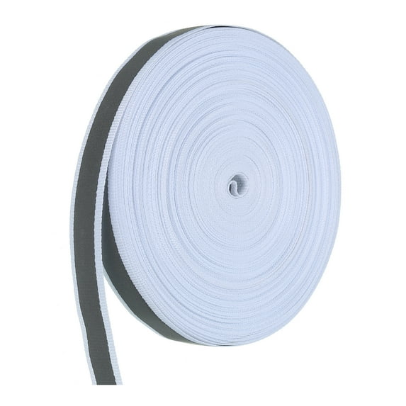 Uxcell Reflective Tape Strip, 15mm x 22yards Reflective Tape, White