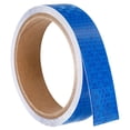 thumbnail image 1 of Uxcell Reflective Tape Waterproof Adhesive High Visibility Caution Warning Safety Reflector for Cars Blue 15ft x 1 in, 1 of 6