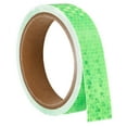 thumbnail image 1 of Uxcell Reflective Tape Adhesive High Visibility Caution Warning Safety Reflector for Cars Green 15ft x 1 in, 1 of 6