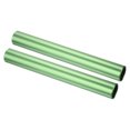 thumbnail image 1 of Uxcell Relay Track Baton Aluminum Alloy Tube Race Athletics Stick, Green 2 Pack, 1 of 5