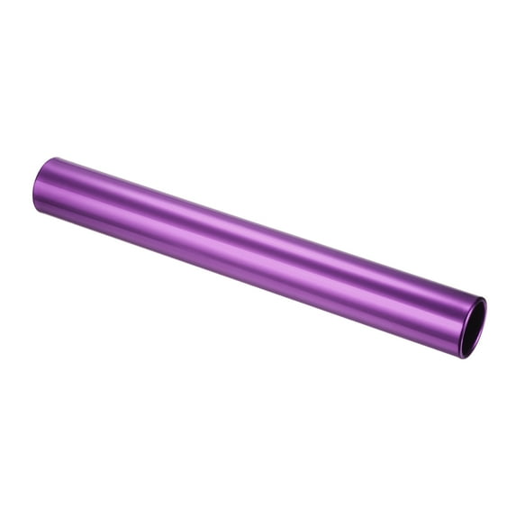 Uxcell Relay Track Baton Aluminum Alloy Tube Running Race Athletics Stick, Purple