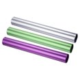 thumbnail image 1 of Uxcell Relay Track Batons Aluminum Alloy Tube Athletics Stick Green, Purple, Silver 3 Pack, 1 of 5