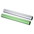 thumbnail image 1 of Uxcell Relay Track Batons Aluminum Alloy Tube Race Athletics Stick Green, Silver 2 Pack, 1 of 5