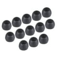 thumbnail image 1 of Uxcell Replacement Silicone Ear Tips Earbuds Bud Earbuds Tips Black Small, 1 of 5