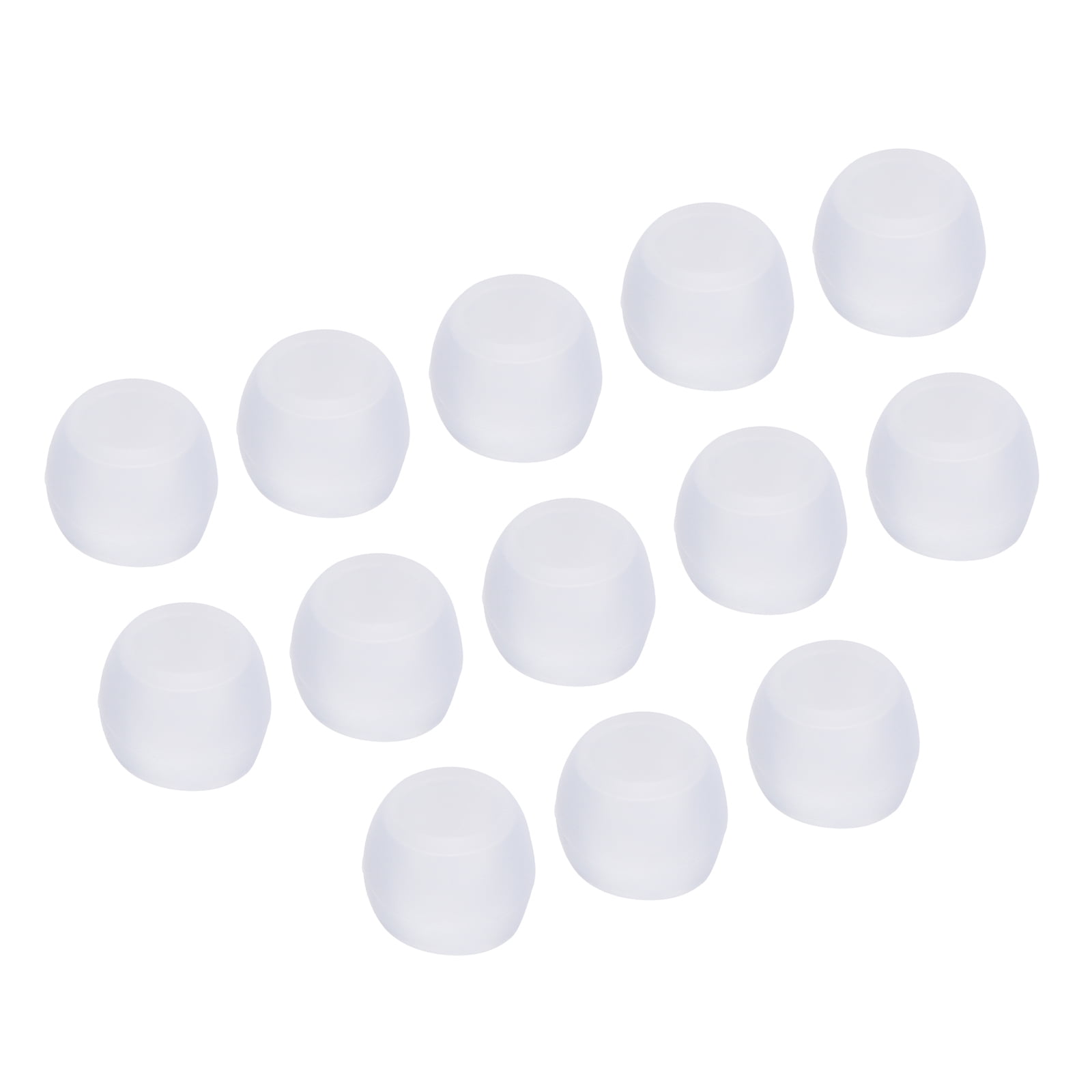 Uxcell Replacement Silicone Ear Tips Earbuds Bud Earbuds Tips Clear ...