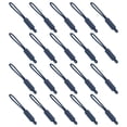 thumbnail image 1 of Uxcell Replacement Zipper Pull Cord, 20Pcs Nylon Zipper Puller Slider, Navy Blue, 1 of 6