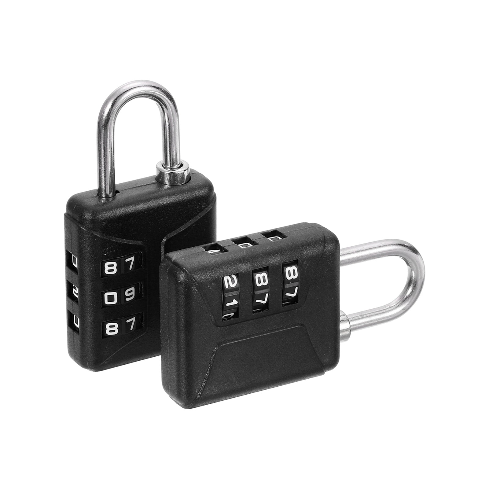 customizable combination lock in javascript - Images... Uxcell Resettable 3 Digit Combination Lock, (60 x 32mm, Black) (2Pcs ...