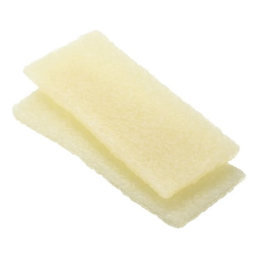 Uxcell Residue Eraser Rubber Eraser, 2 Pack 100x40x6mm Rectangle Remover Cleaning for Removing Adhesive, White