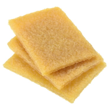 Uxcell Residue Eraser Rubber Eraser, 6 Pack 70x50x7mm Rectangle Remover Cleaning for Removing Adhesive, Yellow