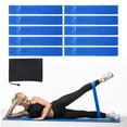 thumbnail image 1 of Uxcell Resistance Loop Exercise Bands 12" Elastic Workout Bands for Working Out Fitness, Blue 10 Pack, 1 of 6