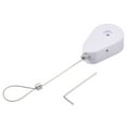 thumbnail image 1 of Uxcell Retractable Cable Lock,Remote Control Anti-Lost Rope Hardware Lock 600g White, 1 of 5