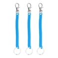 thumbnail image 1 of Uxcell Retractable Coil Spring Keychain, (6.7 Inch, Lake Blue) (3 Pcs), Anti-Lost Stretch Cord Safety Key Chain with Lobster Clasp & Metal Key Ring, Suit For- Keys/Wallet/Cellphone, 1 of 7