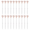 thumbnail image 2 of 100-Pack Gold Metal Ballpoint Pens - Retractable Black Ink Stamping Pens For Office, Wedding & Business Events 2 of 11