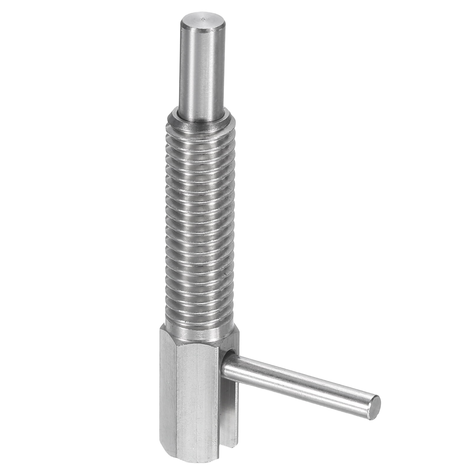 Uxcell Retractable Indexing Plunger Pin, M8 L Spring Plunger Stainless ...