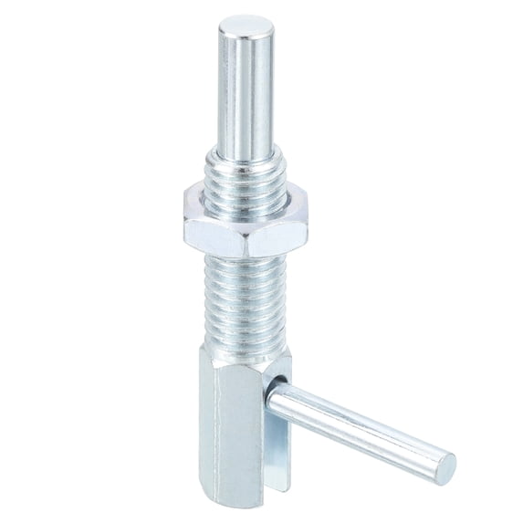 Uxcell Retractable Indexing Plunger Pin, l Spring Plunger Carbon Steel ...