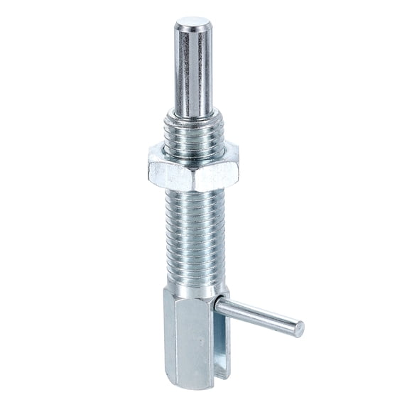 Uxcell Retractable Indexing Plunger Pin, l Spring Plunger Carbon Steel ...