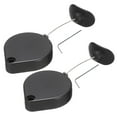 thumbnail image 1 of Uxcell Retractable Security Cable Lock,Remote Control Arc Terminal Lock,for TV,Hardware Cable Lock 2Set Black 59.06", 1 of 6