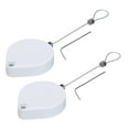 thumbnail image 1 of Uxcell Retractable Security Cable Lock,Remote Control Security Lock,for TV,DVD,Cup,Phone 2Set White 39.37", 1 of 6