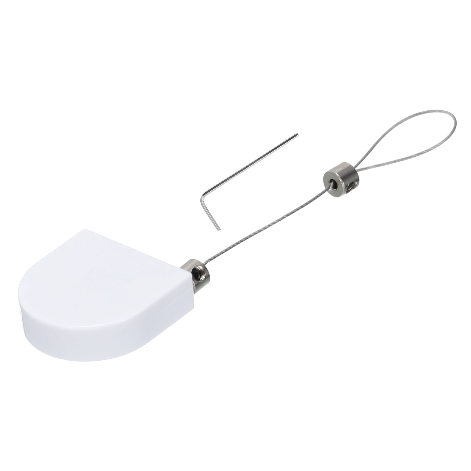 Uxcell Retractable Security Cable Lock,Remote Control Security Lock,for TV,DVD,Hardware Cable