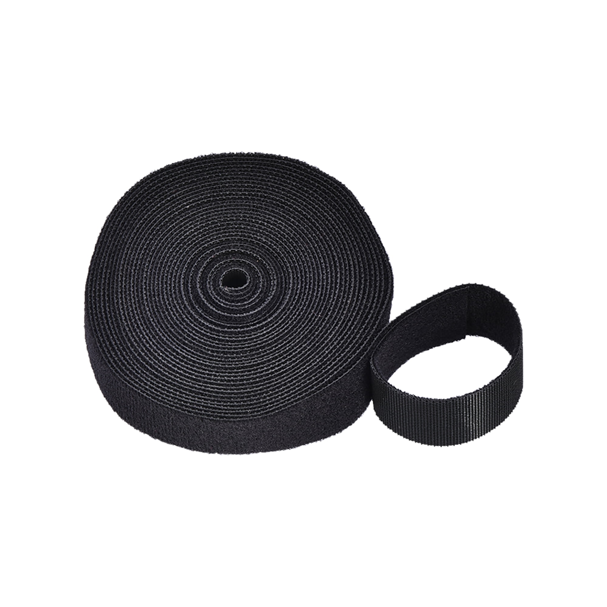 Uxcell Reusable Cable Ties, Hook and Loop Cord Strap, 5.5 Yard x 1