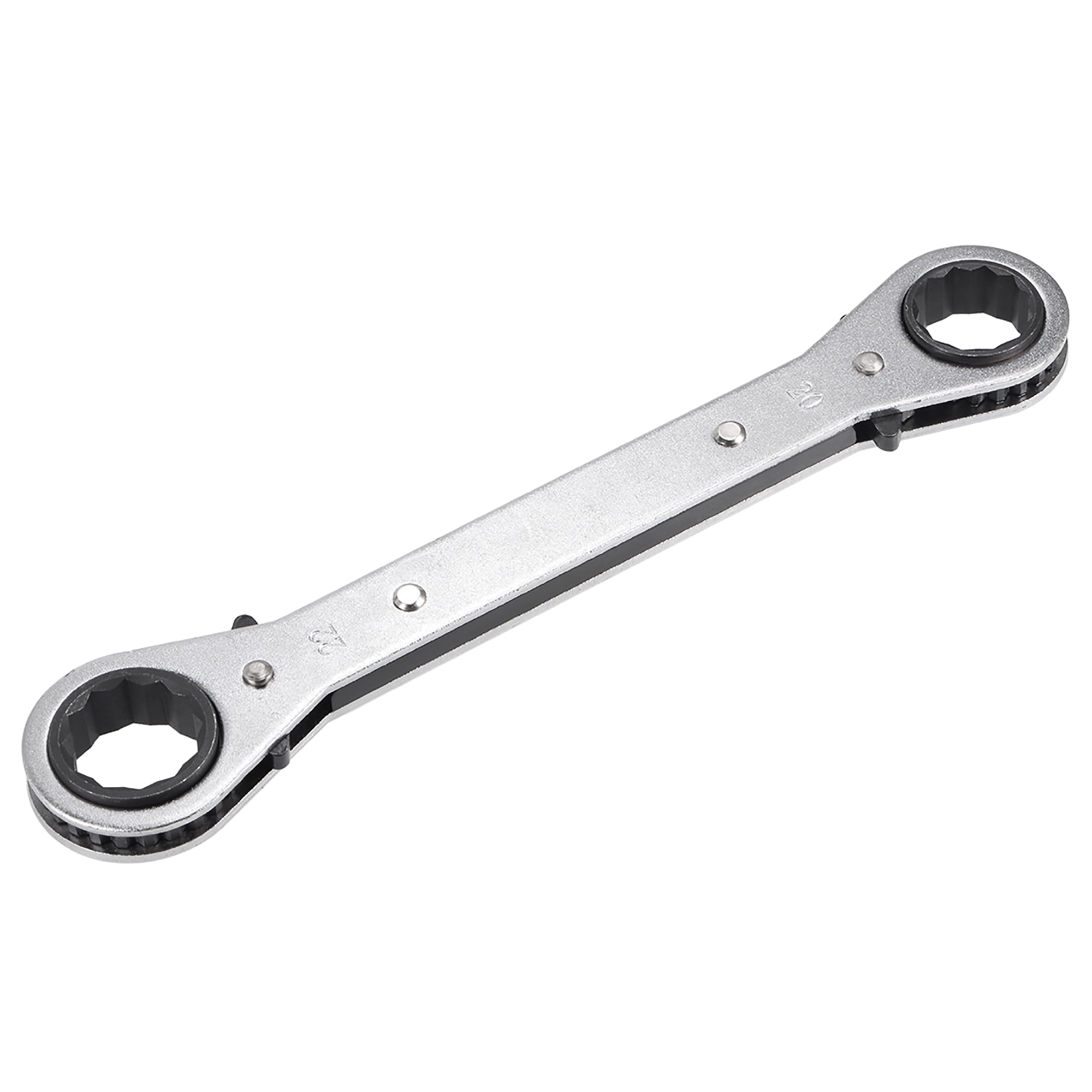 Unique Bargains Reversible Ratcheting Wrench, 10mm X 12mm Double Box End, CR -V