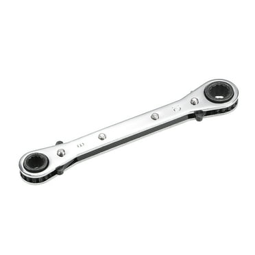 Uxcell Reversible Ratcheting Wrench,  8mm x 10mm Double Box End, CR-V