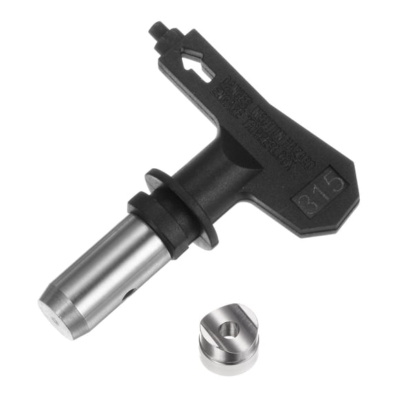 Uxcell Reversible Spray Tips for Airless Sprayer 315 Paint Spray Nozzle Black