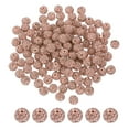 thumbnail image 1 of Uxcell Rhinestone Beads for Jewelry Making, Sparkle Crystal Clay Beads Light Peach, 1 of 7