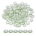 thumbnail image 1 of Uxcell Rhinestone Beads for Pens Making Glitters Wave Diamond Crystal Beads Charm Spacer Beads for Bracelet DIY Crafting Green, 1 of 7
