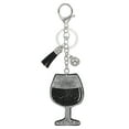 thumbnail image 1 of Uxcell Rhinestone Keychain Bling Keychain Accessories Cute Crystal Key Chain Black, 1 of 7