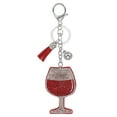 thumbnail image 1 of Uxcell Rhinestone Keychain Bling Keychain Accessories Cute Crystal Key Chain Red, 1 of 7