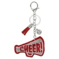 thumbnail image 1 of Uxcell Rhinestone Keychain Cheer Keychain Bling Keychain Accessories for Women Car Key Fob Purse Charm Red, 1 of 7