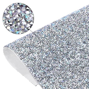 Uxcell Rhinestone Sheets, Bling Crystal Glitter Rhinestone Gem Sticker 15.7"x9.4" Self Adhesive for DIY Crafts Car Wedding Birthday Party Decoration(Multicolor)