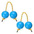 thumbnail image 1 of Uxcell Rhythm African Shaker Kashaka Shaker Ball Kashaka Hand Percussion Instruments with Yellow Rope, Fit for Adults Blue, 1 of 7