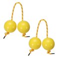 thumbnail image 1 of Uxcell Rhythm African Shaker Kashaka Shaker Ball Kashaka Hand Percussion Instruments with Yellow Rope, Fit for Adults Yellow, 1 of 7