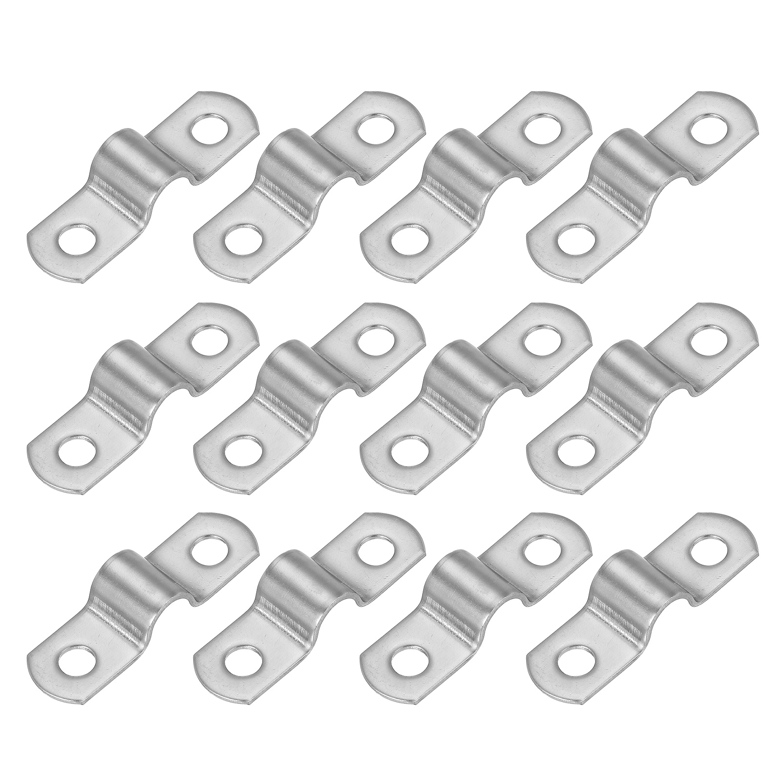 Uxcell Rigid Pipe Strap, 304 Stainless Steel Conduit Clamp 2 Hole ...