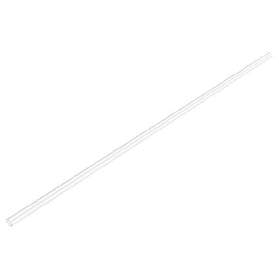 Uxcell Rigid Round Clear Polycarbonate Plastic Tube 0.16inch