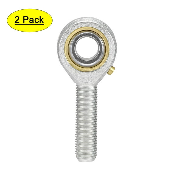 Uxcell Rod End Bearings Pre-lubricated Male Thread 3/8"