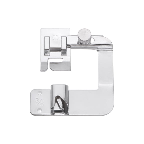 Uxcell Rolled Hem Presser Foot 3/8" for Household Multi-Function Sewing Machines