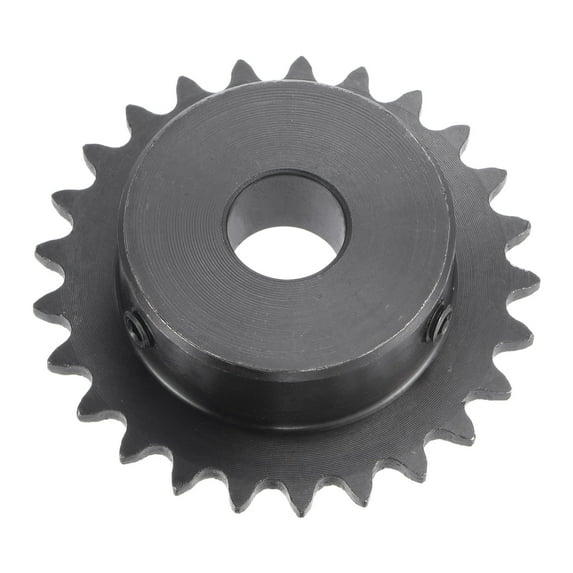 Uxcell Roller Sprocket B Type, Single Strand Pitch, C45 Carbon Steel 12.7mm