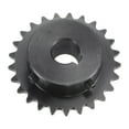 thumbnail image 1 of Uxcell Roller Sprocket B Type, Single Strand Pitch, C45 Carbon Steel, Keyway with Set Screws 12mm, 1 of 6